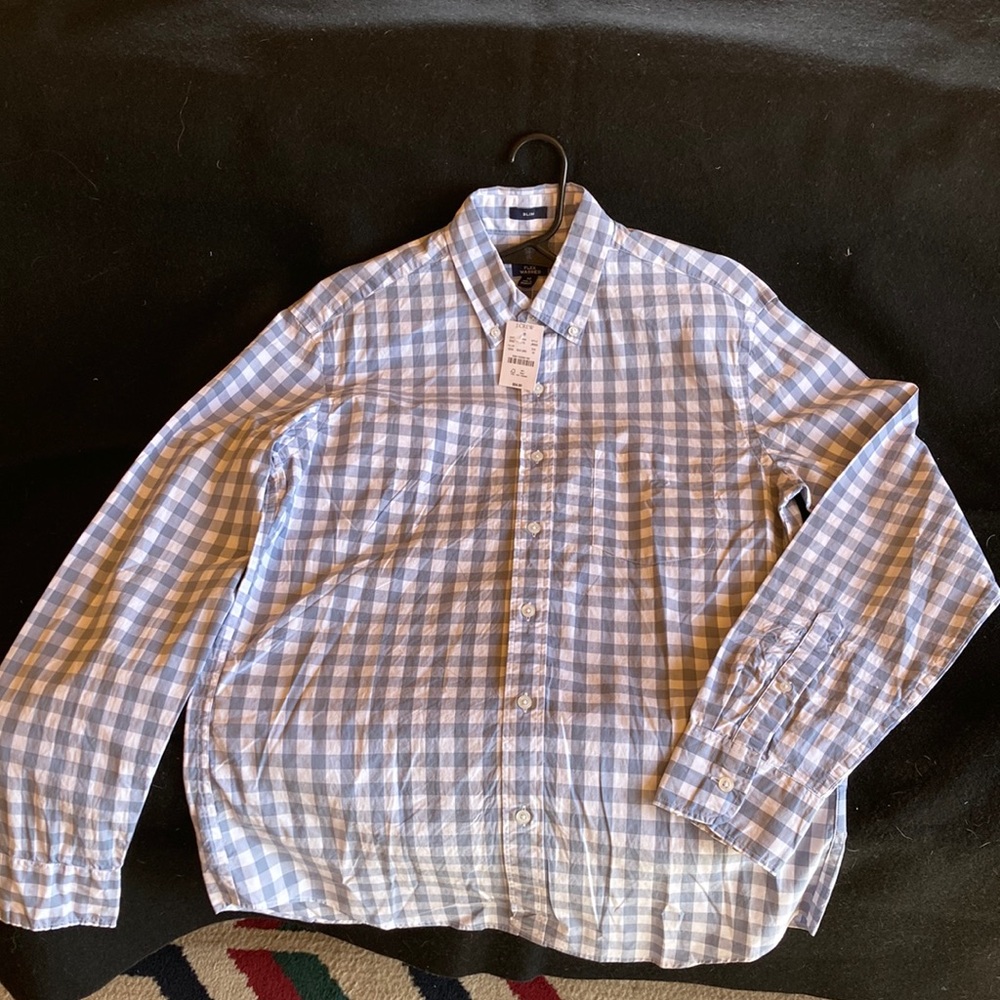 Mens J Crew Button Down. Slim Fit , Flex Wash Size M